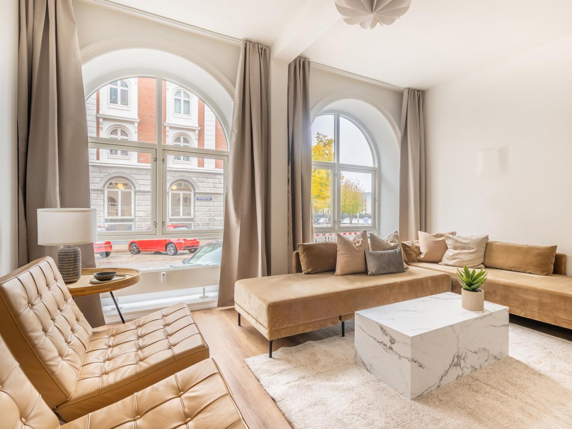 Sanders Noble - Fantastic 4-Bdr Apt In The Capital Köpenhamn Exteriör bild